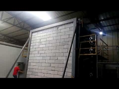 BS 476 규격의 건축 자재 및 구조물 내화성 시험 장비