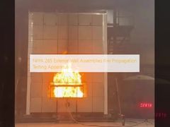 NFPA 285 외부 벽체 조립체 화재 확산 시험 장치