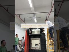 내화 코팅 강철 구조 내화 코팅 시험로 ISO834-1