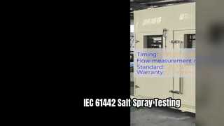 HV 케이블 액세서리용 IEC 61442 염수 분무 테스터