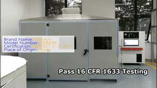 16 CFR 1633 매트리스 가연성 테스트 장비
