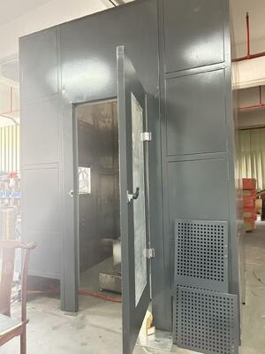 UL1685 묶음 케이블 수직 트레이 화염 시험 장비 20kW 2438mm 챔버 IEEE 1202