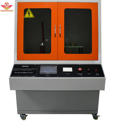 50KV IEC 60243 ASTM D149 전압 고장 검사자, 단단한 Isulation 물자 반항 전압 시험기