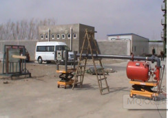 ASTM E1886-2005, ASTM E1996-2008에 따라 수정된 건물 커튼 벽 항풍 잔해 시험 장비