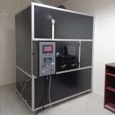 UL1581 연소 테스트 기계 수직 수평 연소 테스트 챔버 큰 연소 챔버