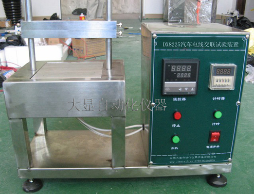 자동차용 얇은 벽을 가진 저전압 케이블용 자동차용 와이어 크로스 링크 테스트 장비
