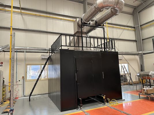 BS476-7 표면 화염 확산 시험 장치