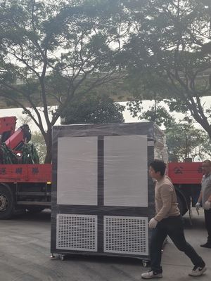 5000시간 적층 유리 방사선 시험 챔버 EN ISO 12543-4 단열 유리 UV 조사 시험기