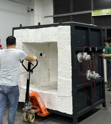 정확한 공정 테스트 가능 ODM 구조 화재 테스트 용광로 맞춤형 지원