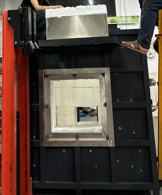 강철 구조 방화 샘플 테스트 용광로 고온 저항 1300 C 미만