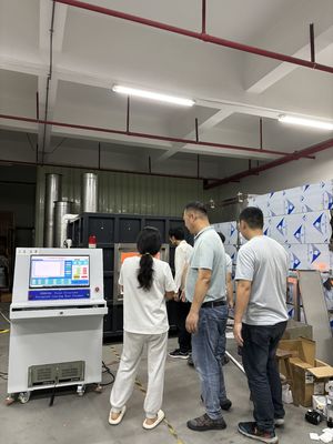 강철 구조 불투명 코팅 테스트 오븐