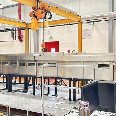 ASTM E84 건축물용 화재 시험 기계 표면 연소 특성 샘플 크기 24*24