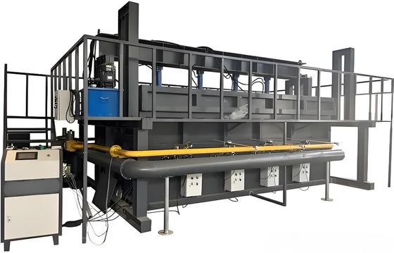 수평 구성 요소의 불 저항 시험 오븐