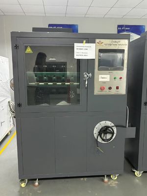 플라스틱 테스트 전기 흔적 저항 부식 테스트 머신 스테프리스 조정 가능한 테스트 전압 100V-6000V