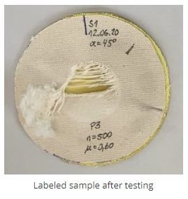 다름슈타트 기계 오토바이 보호 경사 시험 장치 EN17092-1