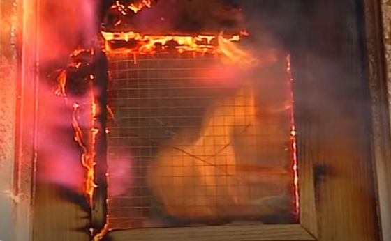 ISO834-1 표준 건물 구성 요소 수직 및 수평 용광로 화재 테스트 EN13381