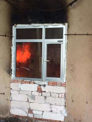 ISO834 표준 건설 재료 수직 화재 시험 오븐 실험실 시험 장비