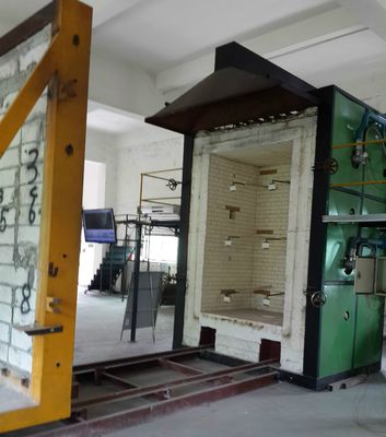 ISO834 표준 건설 재료 수직 화재 시험 오븐 실험실 시험 장비