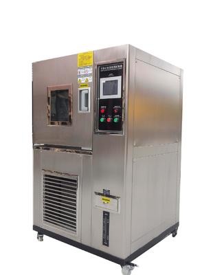 Programmable fabric moisture permeability test chamber