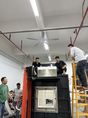 방화 코팅 강철 구조 방화 코팅 테스트 오븐 ISO834-1 내부 테스트