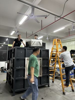 방화 코팅 강철 구조 방화 코팅 테스트 오븐 ISO834-1 내부 테스트