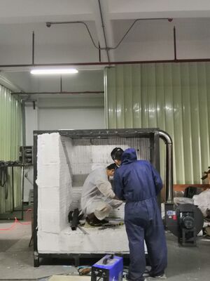 ISO834-1 화재 시험 오븐 화재 시험 장비