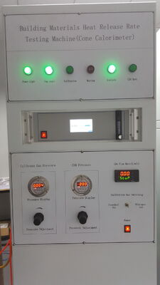 ISO 5660-1 콘 열량계 열 방출률 테스트 기계 EN45545-2 복사 패널