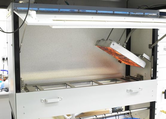 ISO 9239-1 바닥 방사성 열 흐름 화재 시험 장비