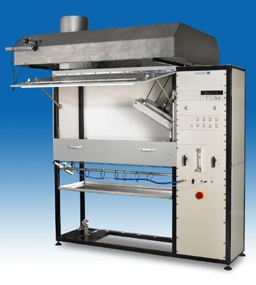 ISO 9239-1 바닥 방사성 열 흐름 화재 시험 장비