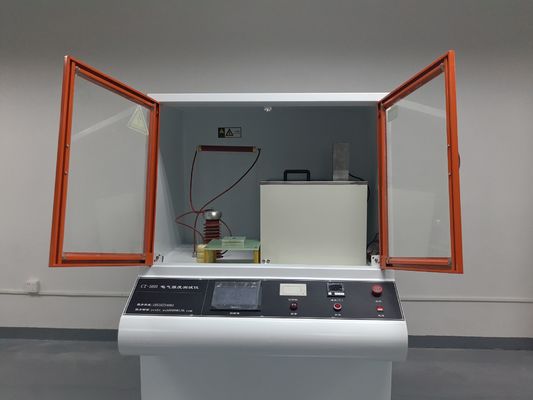 IEC 60243-1 단열물질 시험 기계 0~50kV 고장 전압 실험실 시험 기계