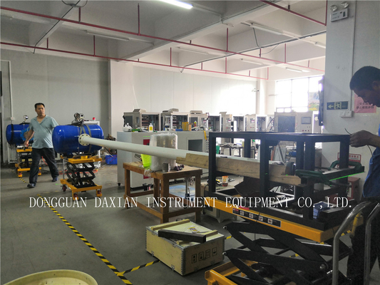 ASTM E1996-2008 건축 자재 시험 장비 미사일 충격 저항 대포