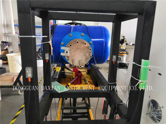 ASTM E1996-2008 건축 자재 시험 장비 미사일 충격 저항 대포