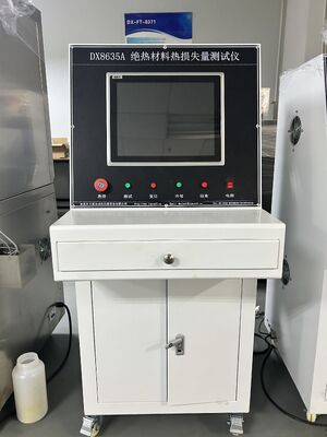 정상 상태 내열성 시험기의 단열 결정