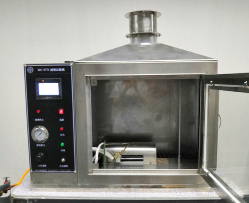 내화성이 있는 건축재료 ISO 11925-2를 위한 스테인리스 가연성 시험 장비
