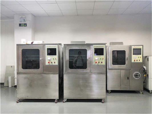 SS 스테인레스 스틸 소재와 ASEMD 2303 실리콘 추적 테스팅 기계